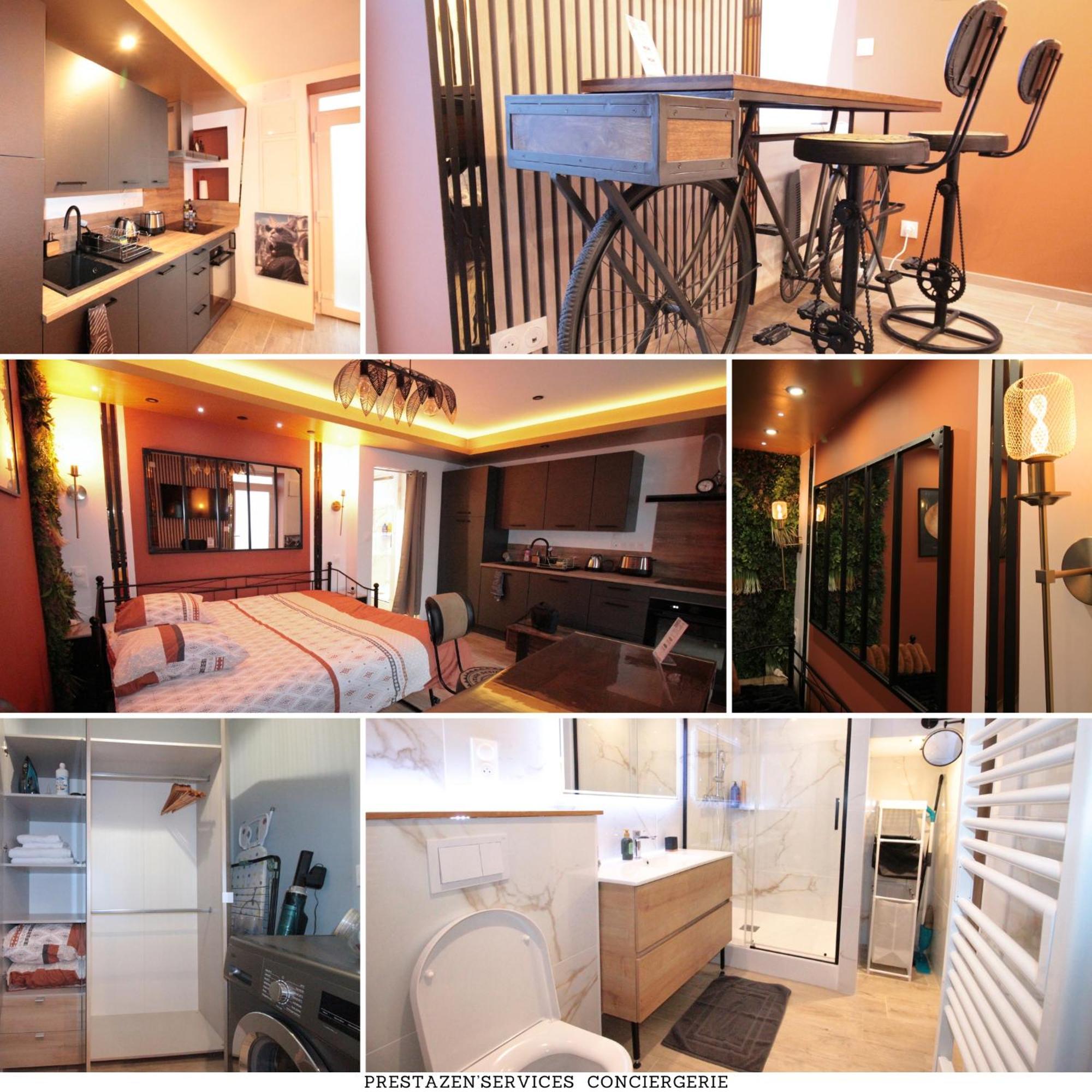 Luxury Studio, Rez De Chaussee, Parking Prive Video Surveillance, Canape Haute Qualite Convertible Couchage 2 Personnes, Centre Ville Proche, Restaurant, Boulangerie 2 Minutes A Pied, Terrasse - 800Metre Carre De Terrain - Gere Par Presta-Zen'Service Verdun-sur-Meuse Eksteriør bilde